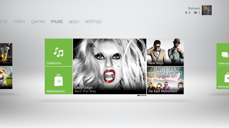 Illustration for article titled Does the New Xbox 360 Dashboard Look Familiar to You?